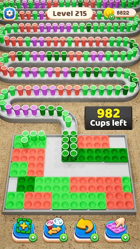Gameplay screenshot 3 from Coffee Mania - Sorting Jam - Puzzle game