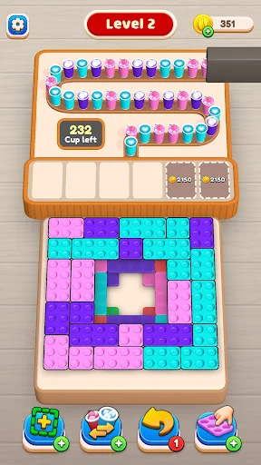 Gameplay screenshot 4 from Coffee Mania - Sorting Jam - Puzzle game